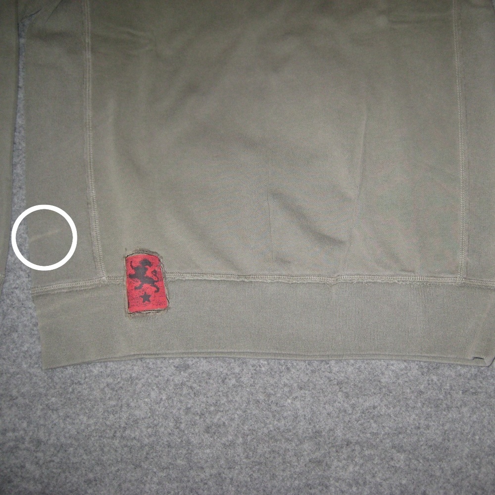 Express Pigment Dyed Crew Pullover Sweatshirt - image 3